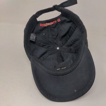 Cheerleader Basketball SB Slideback Hat Black OSFM Adjustable Embroidered