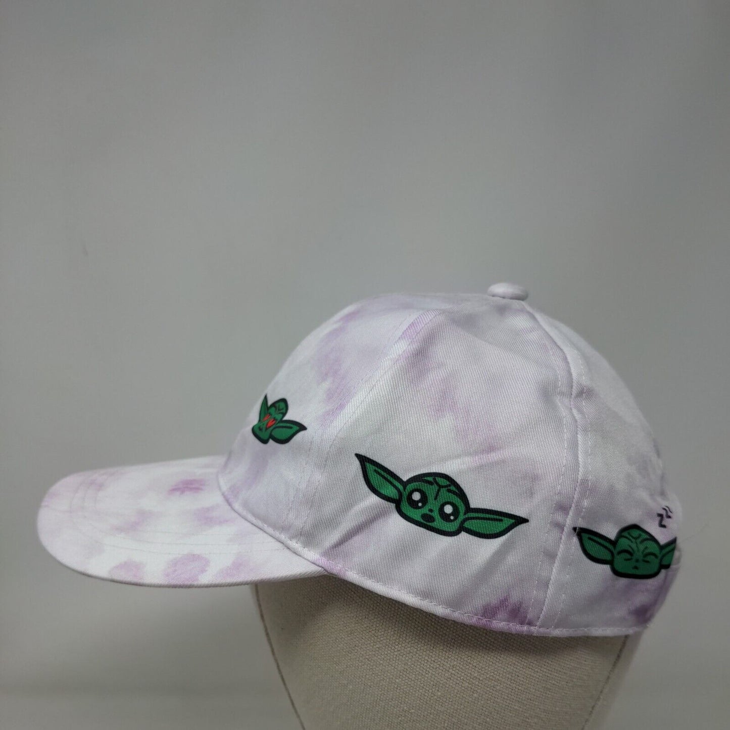 Baby Yoda Grogu Strapback Hat Multicolor One Size Tie Dye Star Wars