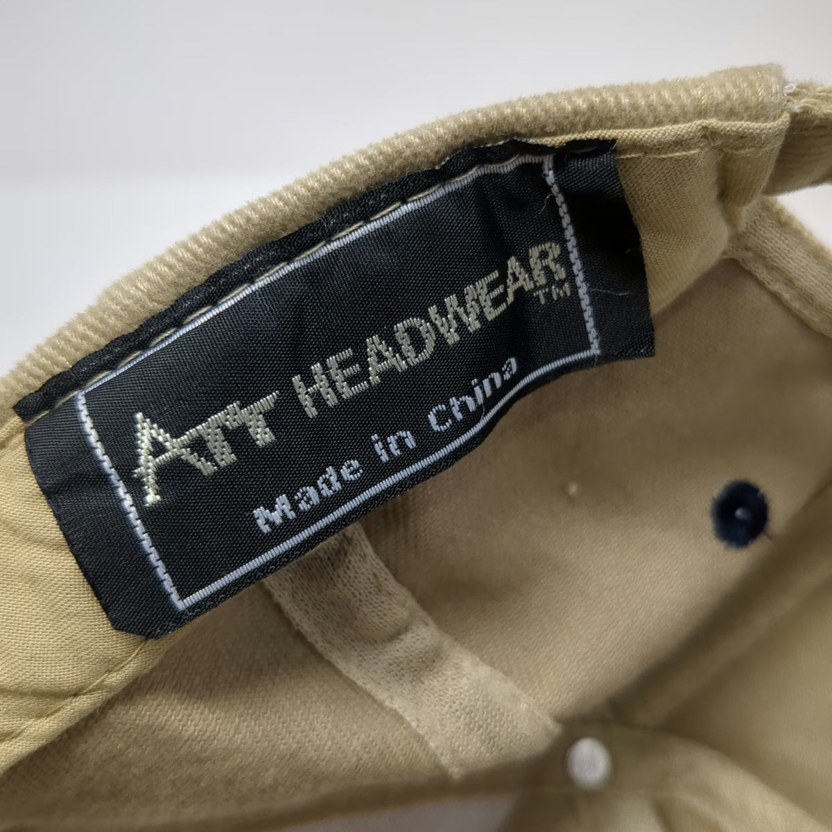 Art Headwear Baseball Cap Beige Blue One Size Delta Engineering Contrast Hat