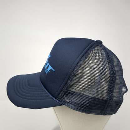Pivot Cycles Snapback Rope Trucker Hat Blue One Size Mesh Back HG