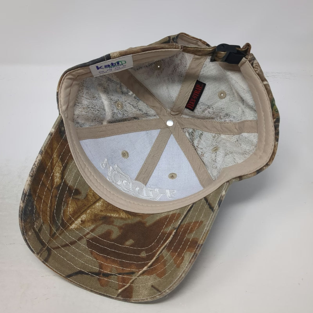 Kati Baseball Cap Brown Green One Size Realtree Camo Ribbon Skirt Slideback hat