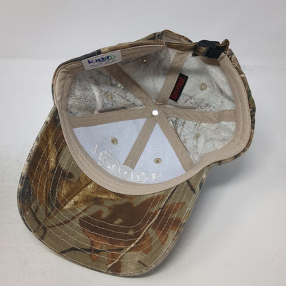 Kati Baseball Cap Brown Green One Size Realtree Camo Ribbon Skirt Slideback hat