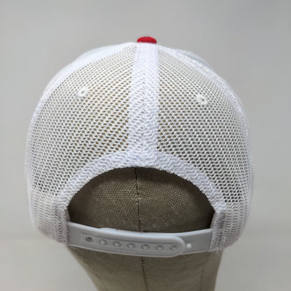 Otto Men's Snapback Mesh Back Hat Multicolor OSFM Embroidered Logo Polycotton