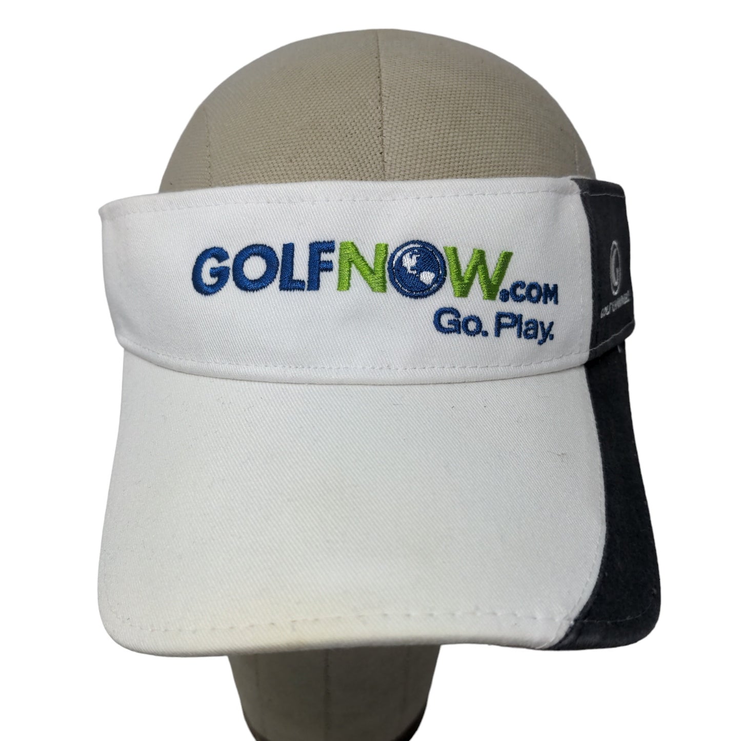 Golf Channel Men's Strapback Hat White Size OS Embroidered GolfNow Logo