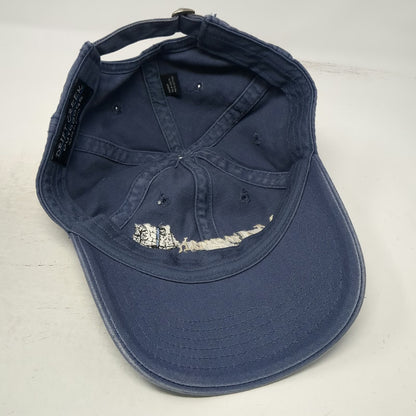 Drift Creek Outdoors Baseball Cap Blue One Size Multnomah Falls Waterfall hat