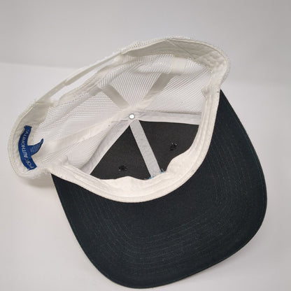 Boise River R&T Snapback Mesh Back Trucker Hat Black One Size Colorblock