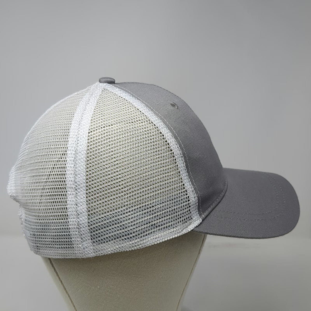 Infinity Chevrolet Gray One Size Trucker Hat Snapback Mesh Back Logo Adjustable