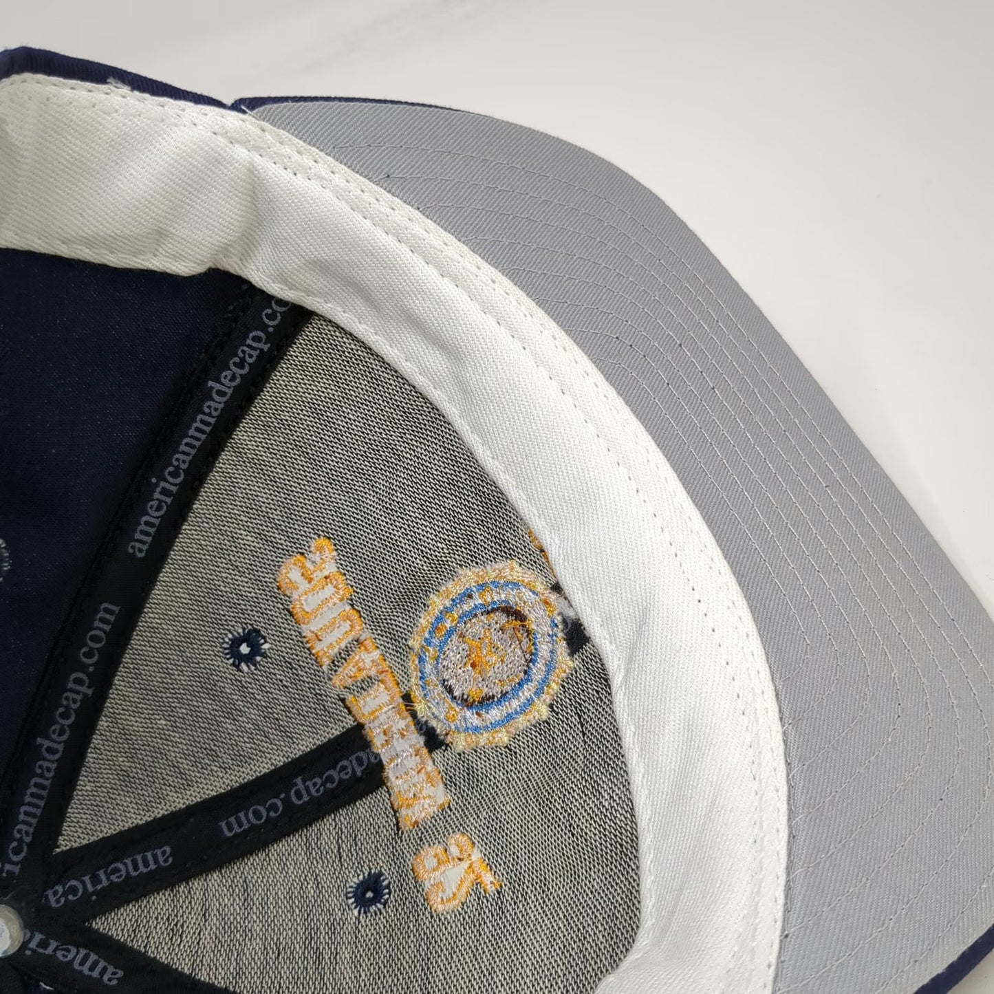 American Made Cap Snapback Blue One Size Squadron 92 Grafton MA Legion Hat