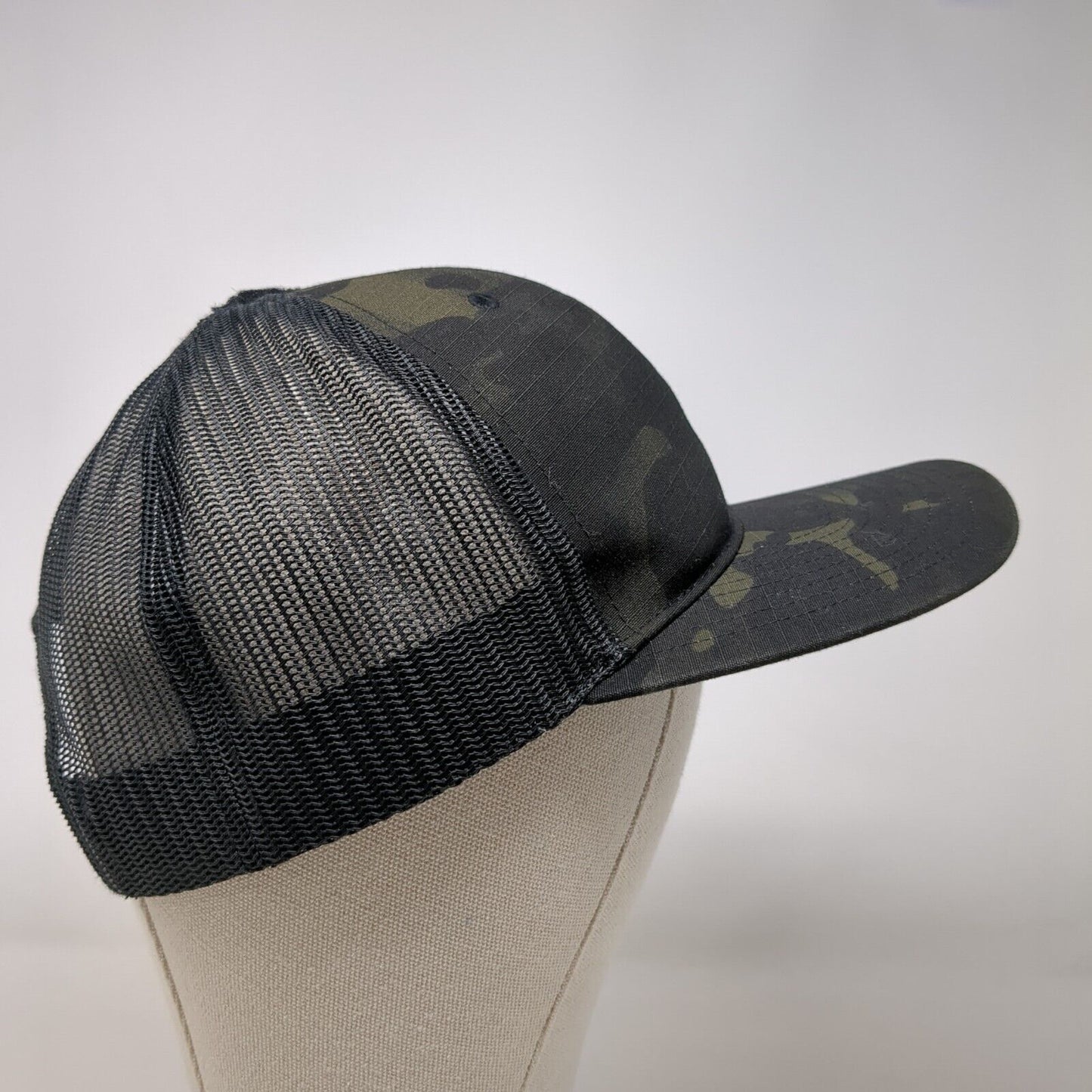 Southland Snapback Trucker Hat Camo One Size Mesh Back Richardson