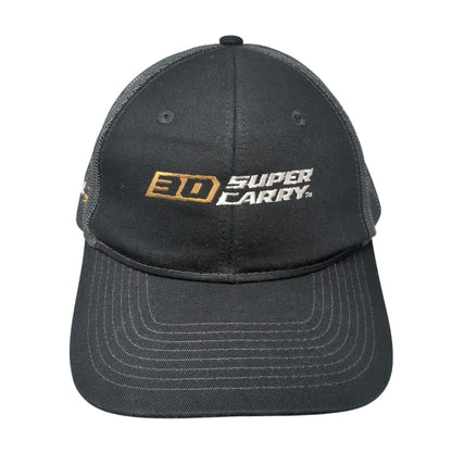 3D Super Carry Federal Trucker Hat Black One Size Adjustable Mesh Port Authority