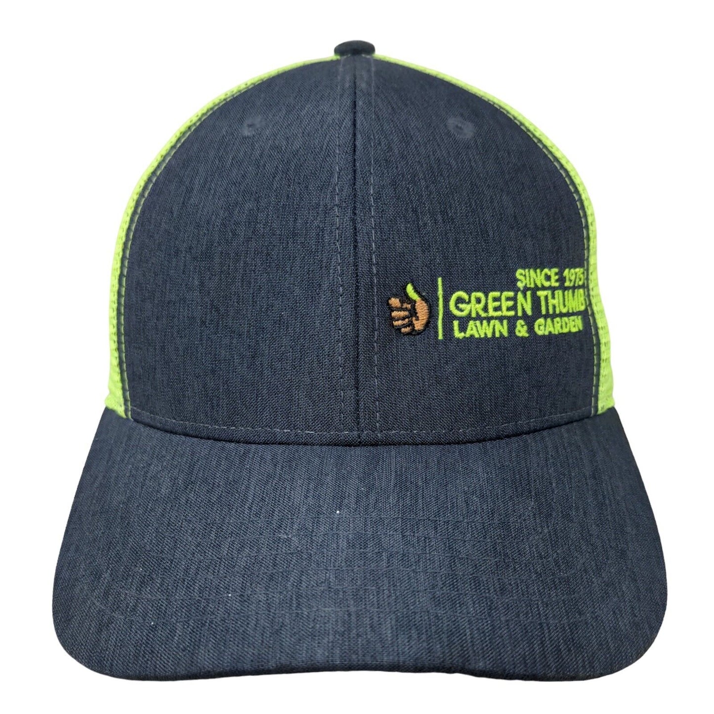 Since 1975 Green Thumb Lawn & Garden Trucker Hat Multicolor One Size Mesh Back