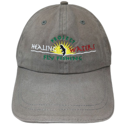 Project Healing Waters Fly Fishing Baseball Cap Brown One Size Strapback Hat