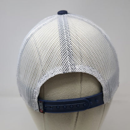 Outdoor Cap Tractor Supply Co Trucker Hat Blue One Size Rope Mesh Patch Snapback
