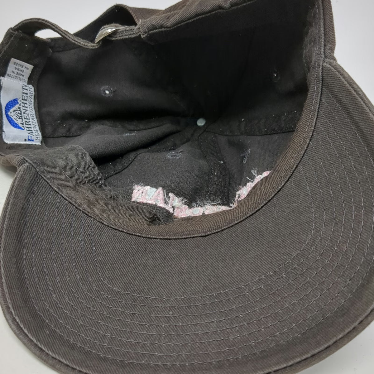 Fahrenheit Baseball Cap Black One Size Smithsonian 1846 Institution Cotton Hat