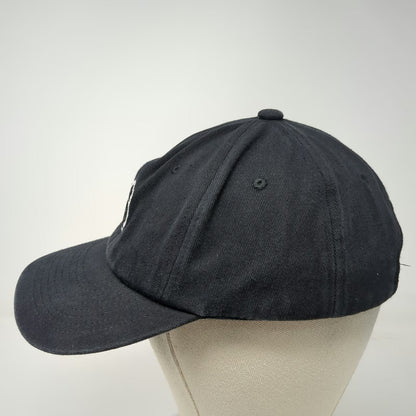 Black Baseball Cap One Size Drink SIP Embroidered Patch Cotton Hat Slideback