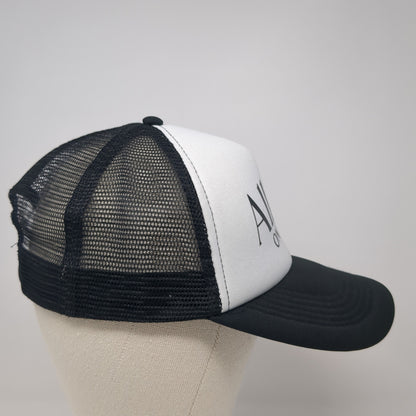 Allure On Tour Snapback Trucker Hat Black One Size Mesh Back Colorblock