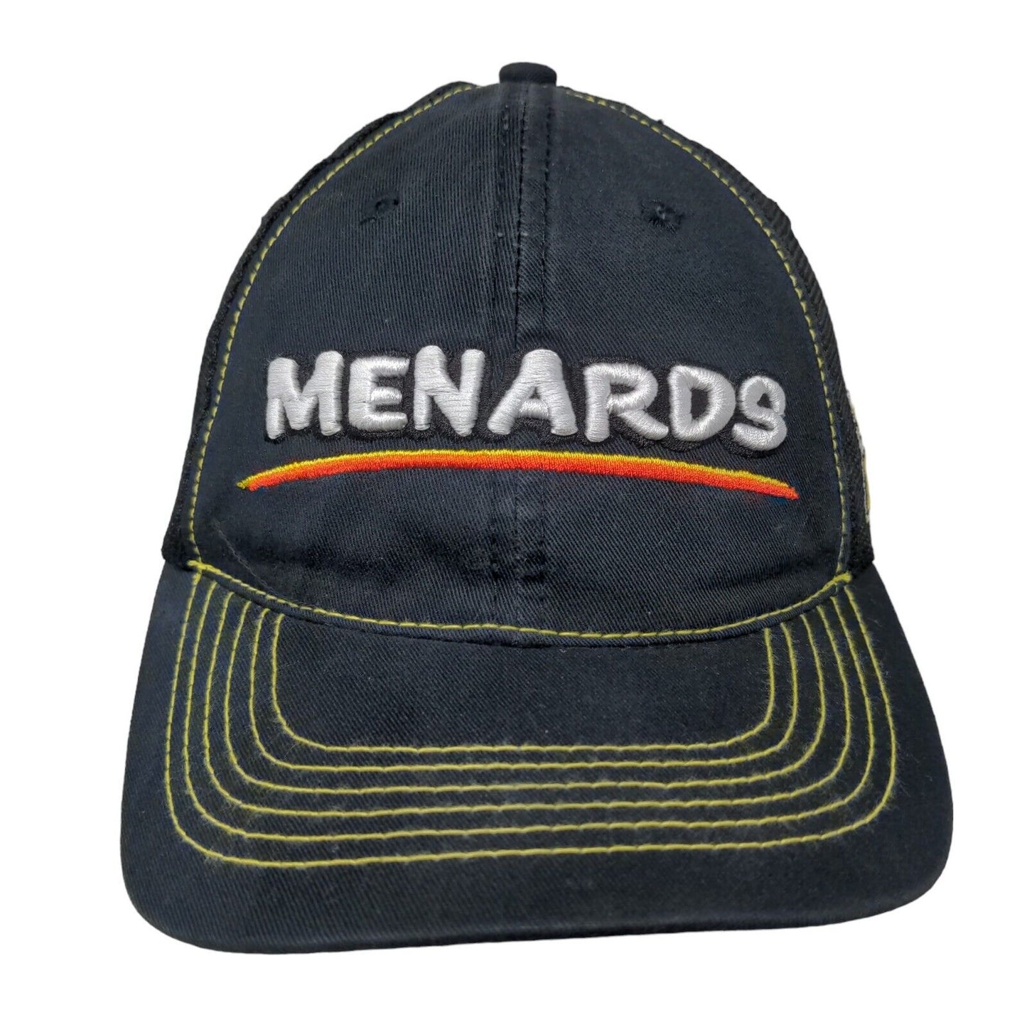 Menards Men's Strapback Mesh Back Hat Blue Racing #27 Embroidered Logo