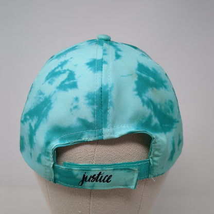 Cheer Strapback Hat Multicolor One Size Adjustable Tie Dye Justice