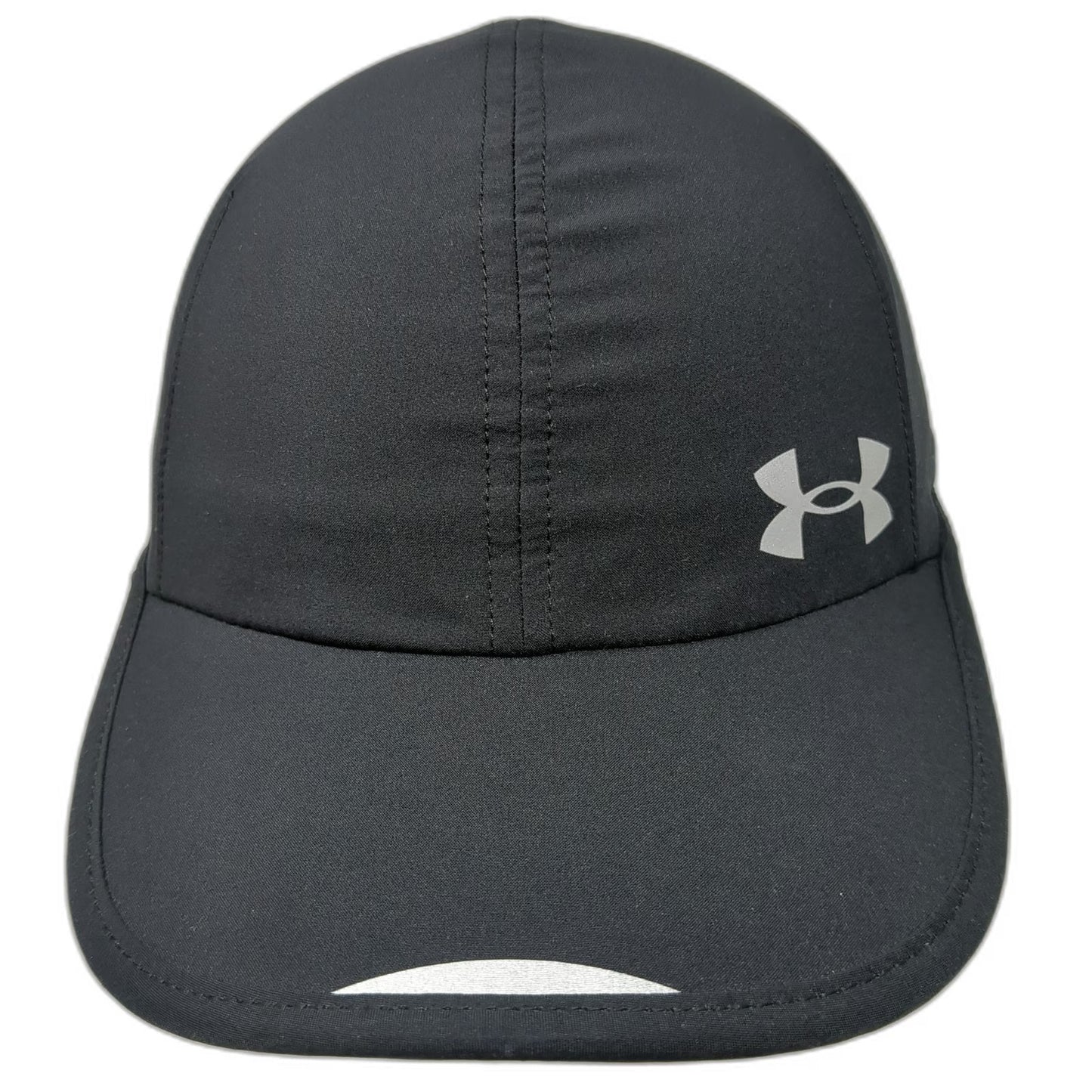 Under Armour Baseball Cap Black One Size Hat Reflective Running Strapback