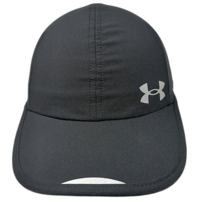 Under Armour Baseball Cap Black One Size Hat Reflective Running Strapback
