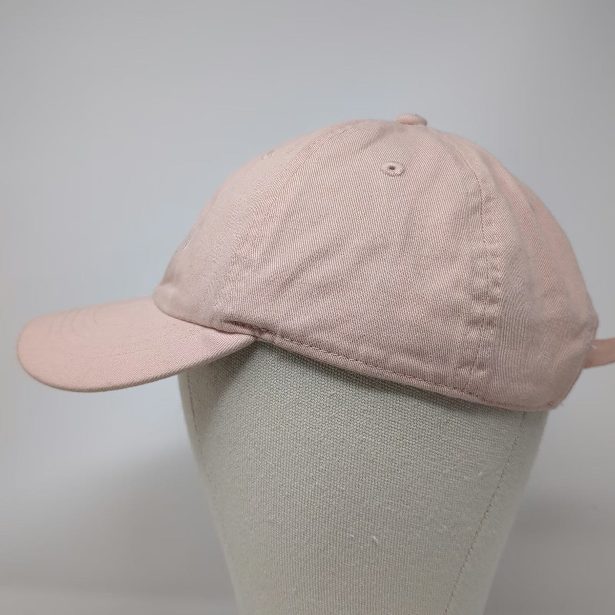 H&M Divided BRKLN Baseball Cap Pink One Size Cotton Slideback Hat Brooklyn