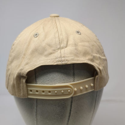 Hawaiian Heads Snapback Beige One Size Maui Palm Trees Embroidered Travel Hat