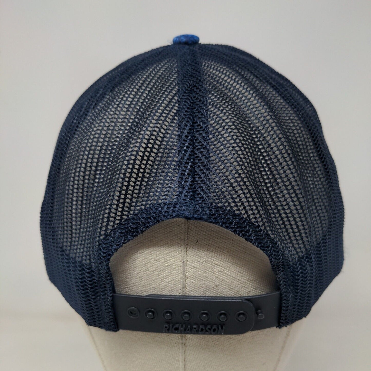 Locals Only Boaters Republic Snapback Trucker Hat Blue One Size Richardson