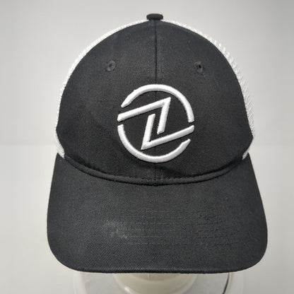 Circle Z Ag & Irrigation Strapback Trucker Hat Black One Size Mesh Back