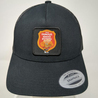 Yupoong Trucker Hat Black One Size Famous Idaho Potato Marathon YMCA Snapback