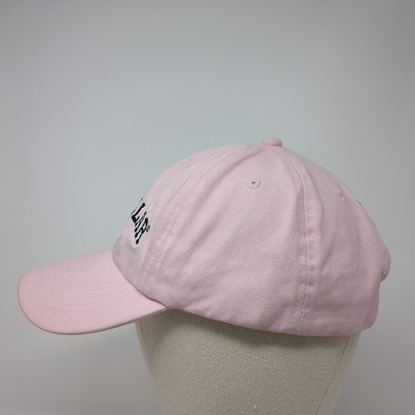 Caterpillar Slideback Hat Pink One Size Adjustable Embroidered 6 Panel Cyrk