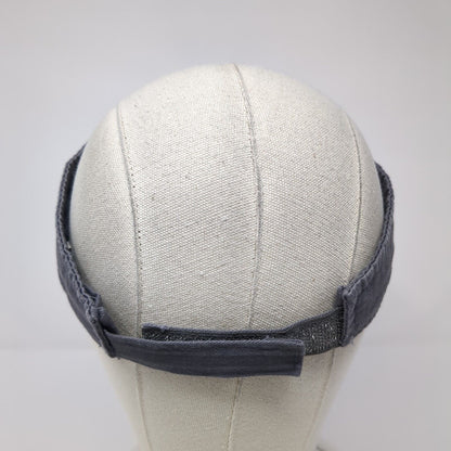 Idaho Vandals Strapback Hat Gray OSFA Sun Visor Hat Cap Graphic Logo