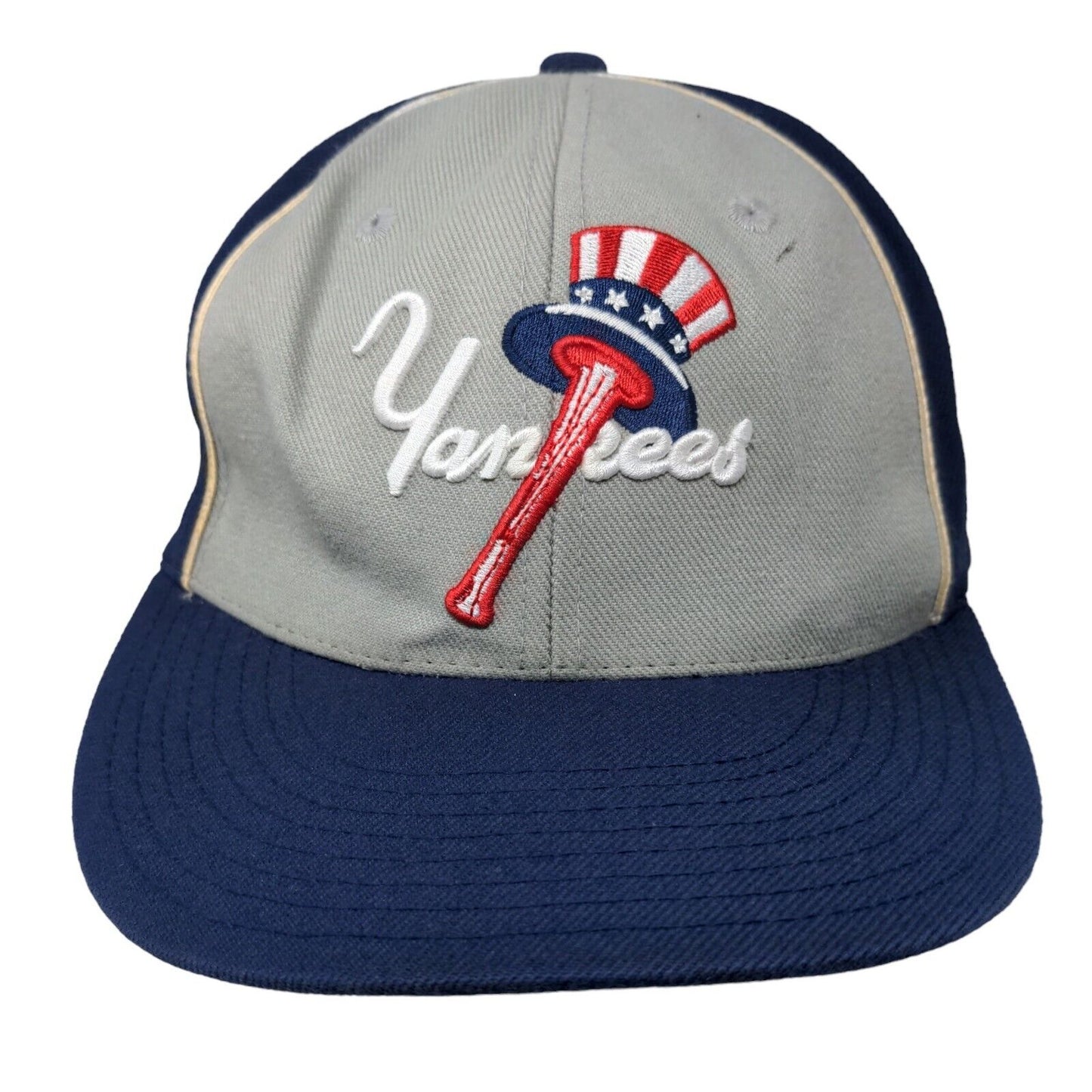 American Needle Men's Fitted Hat Multicolor Embroidered New York Yankees Logo