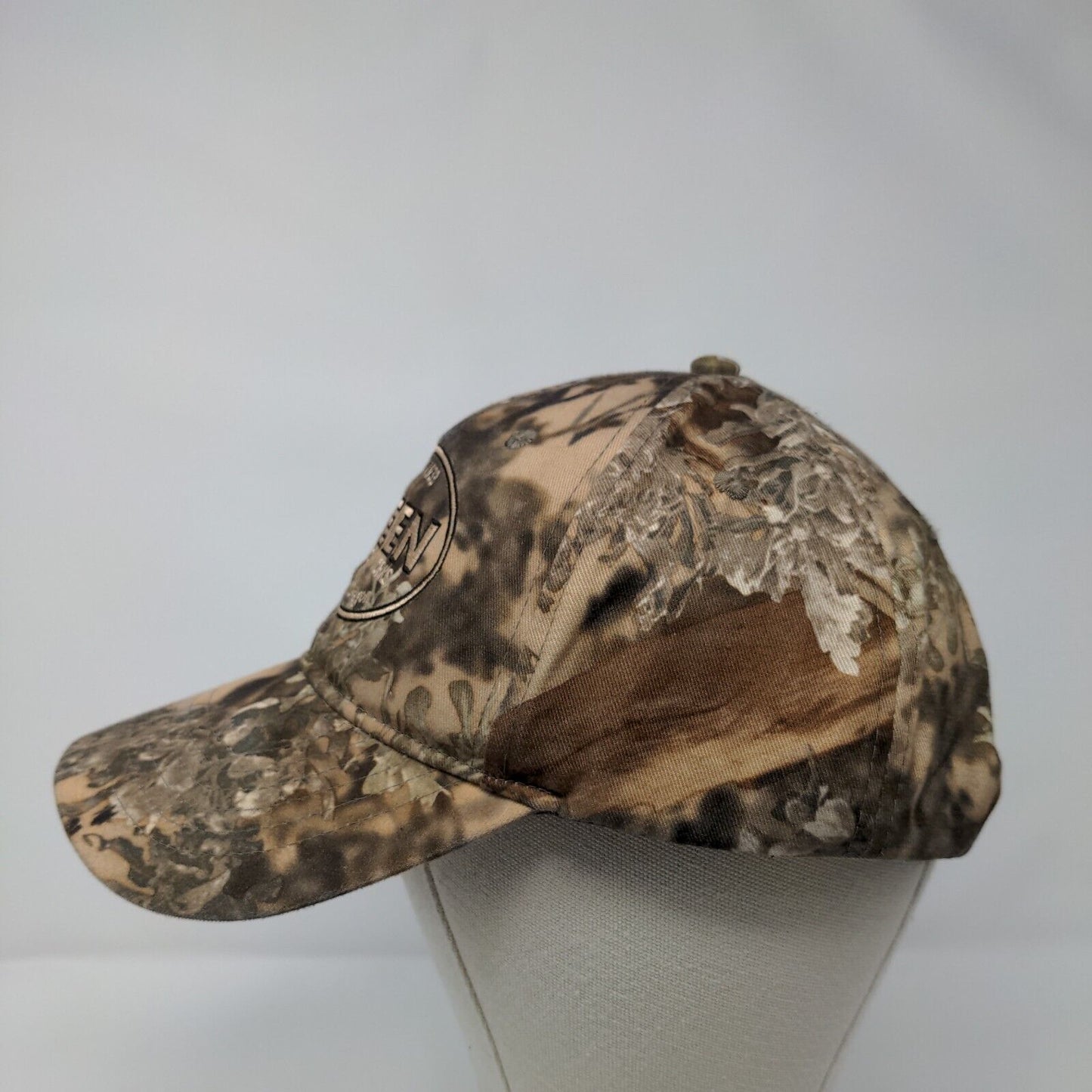 Gheen Irrigation Works Strapback Hat Camo One Size King's KC Caps