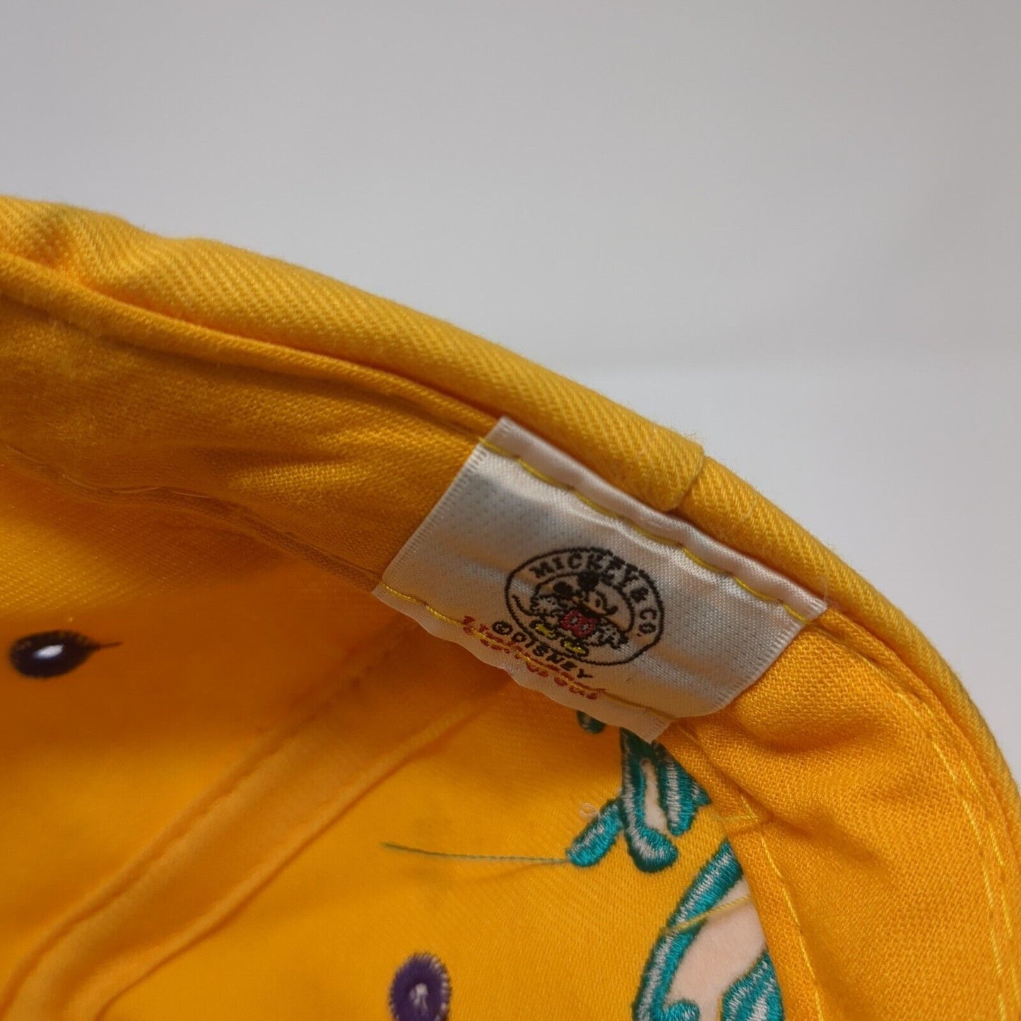 Mickey & Co. Snapback Hat Multi One Size Embroidered Colorblock Disney