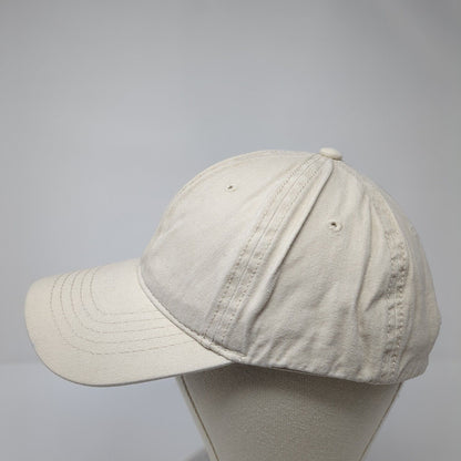 Unbranded Slideback Hat Tan Brown One Size Adjustable Blank 6 Panel