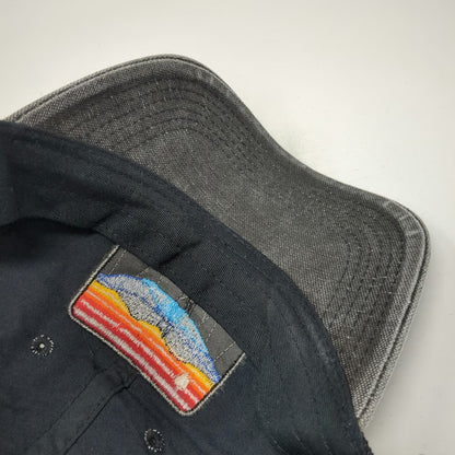 Legacy Trucker Hat Gray One Size Maine Sunset Mountain Mesh Snapback Adjustable