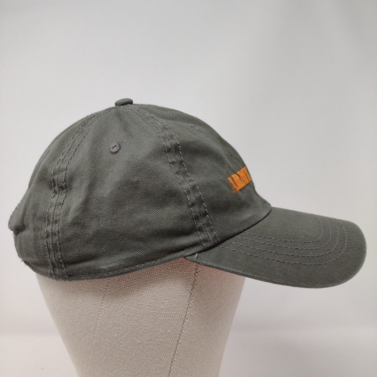 Army JROTC Slideback Hat Gray OSFA Adjustable Vent Holes Cobra