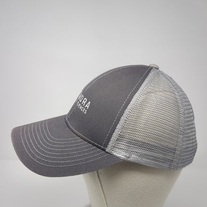 ENDRA Life Sciences Strapback Trucker Hat Gray One Size Mesh Back
