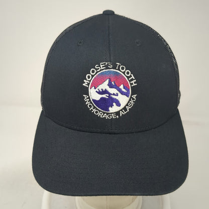 You Know. Trucker Hat Black One Size Moose's Tooth Anchorage Alaska Mesh Snap