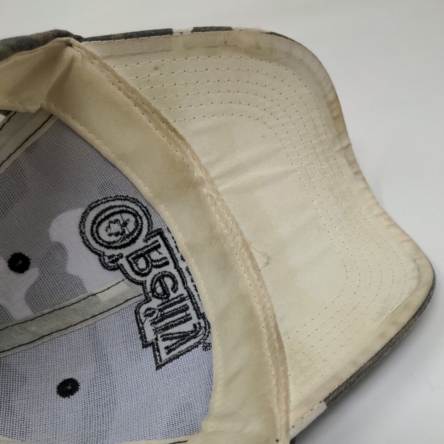 O'Reilly Auto Parts Strapback Hat Camouflage One Size Embroidered 6 Panel