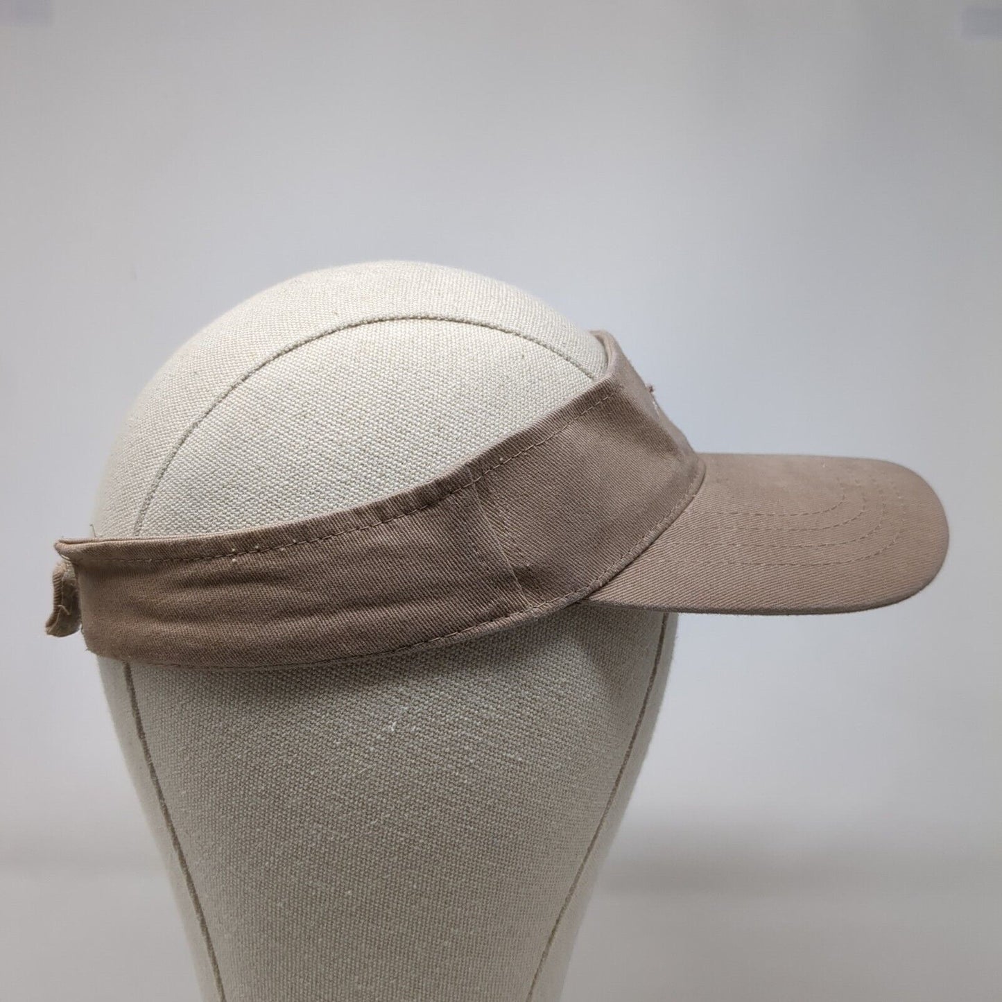 Artesano Bakery Bread Strapback Sun Visor Cap Tan OS Adjustable Cap America