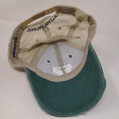 Spartan Waste Mesh Back Trucker Hat Multi One Size Embroidered Colorblock