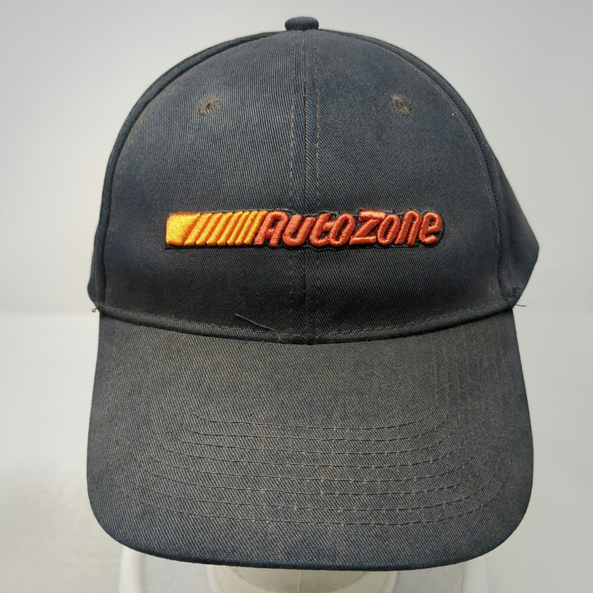AutoZone Logo Black One Size Baseball Cap Strapback Embroidered Hat Automotive