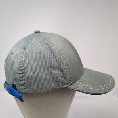 Jaguar Baseball Cap Gray One Size Adjustable Logo Rubber Patch Automotive Hat
