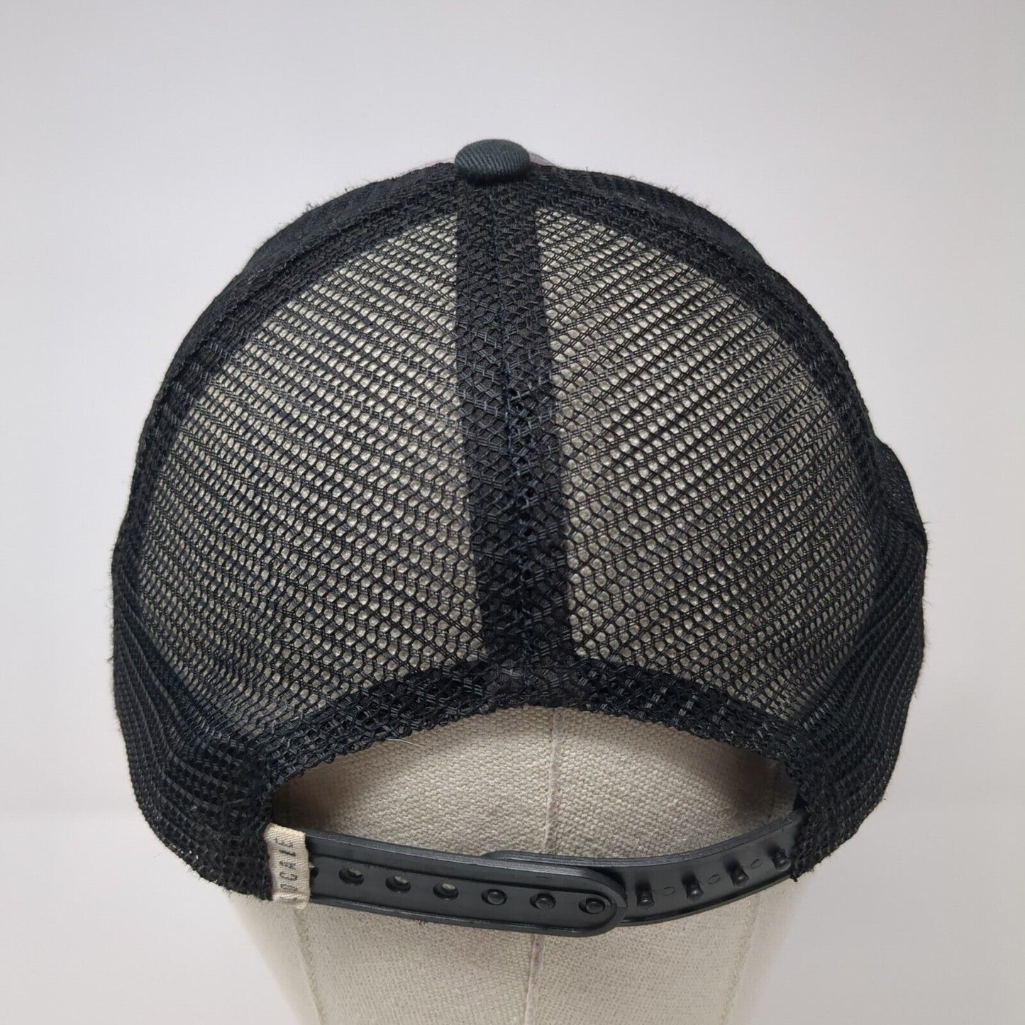 Teton Valley ID Snapback Trucker Hat Multi One Size Mesh Back Locale