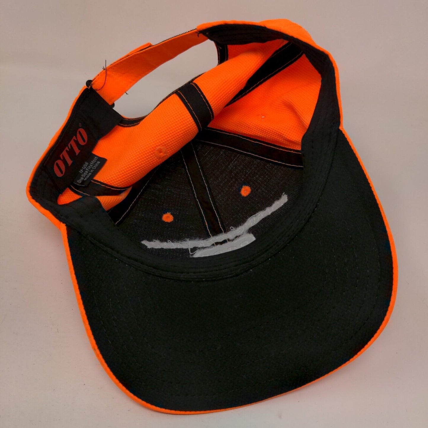 Roaring Fork Valley Coop Strapback Hat Orange OSFM Embroidered Otto