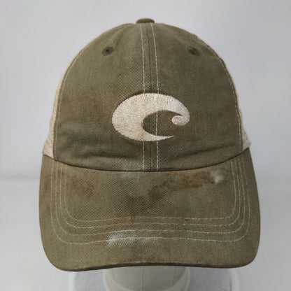 Costa Del Mar Strapback Mesh Back Trucker Hat Multi One Size Embroidered