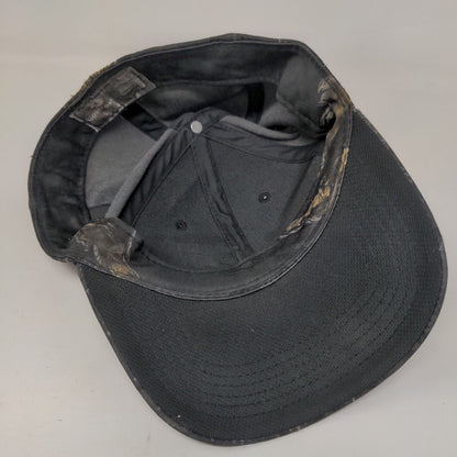 Mossy Oak Fitted Hat Camouflage Size S/M Vented Holes 6 Panel Outdoor Cap