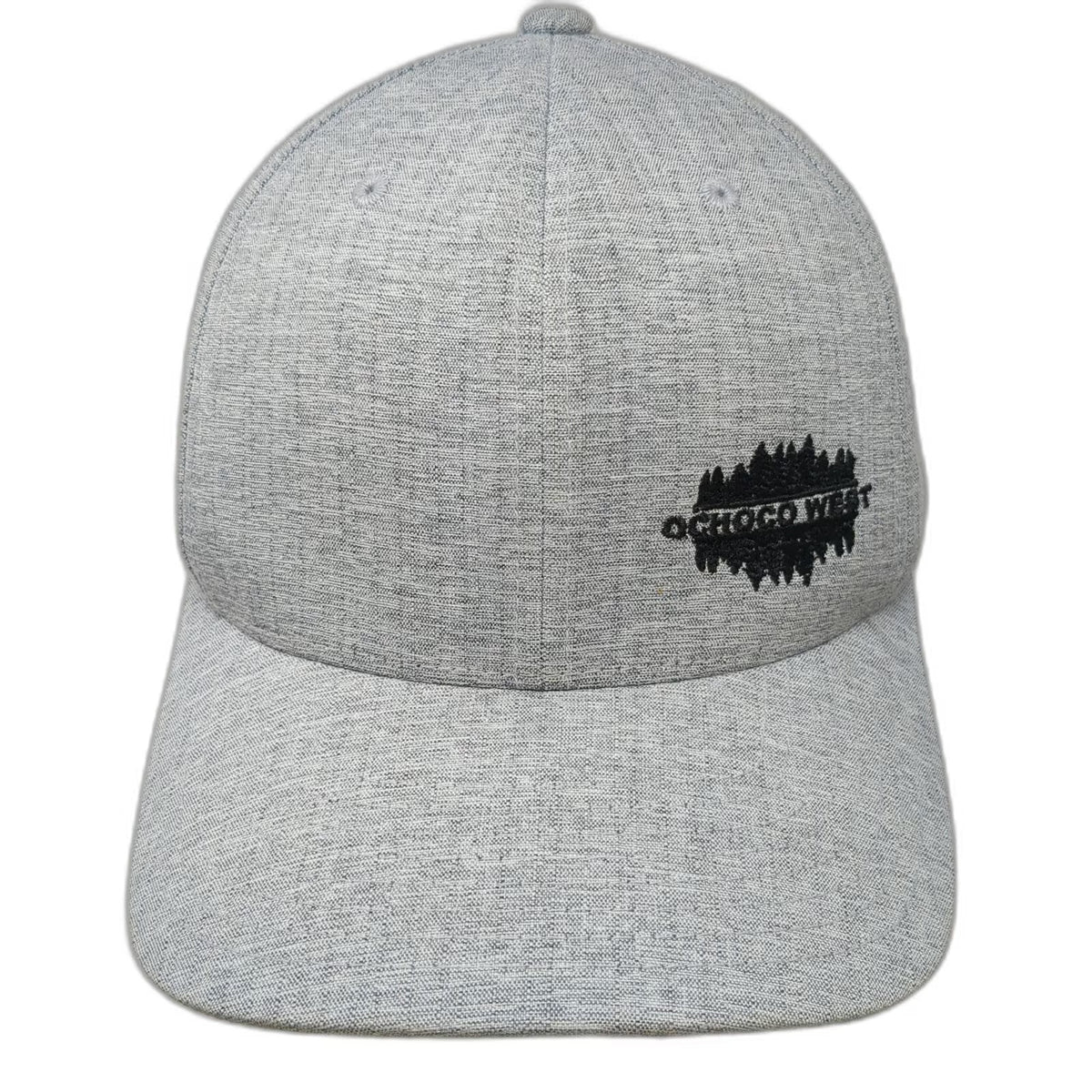 Flexfit Baseball Cap Gray XL Ochoco West Forest Treeline Hat Fitted Embroidered