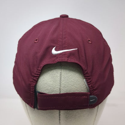 Nike Montana Grizzlies NCAA Red One Size Hat Dri-Fit Legacy 91 Strapback Logo